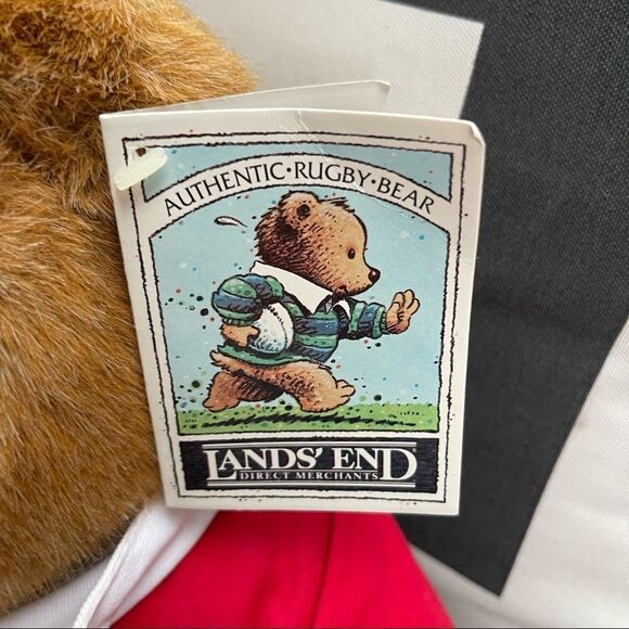 Land’s End Gund 1996 Kid Kodiak Authentic Rugby Bear Vintage - Picture 5 of 11